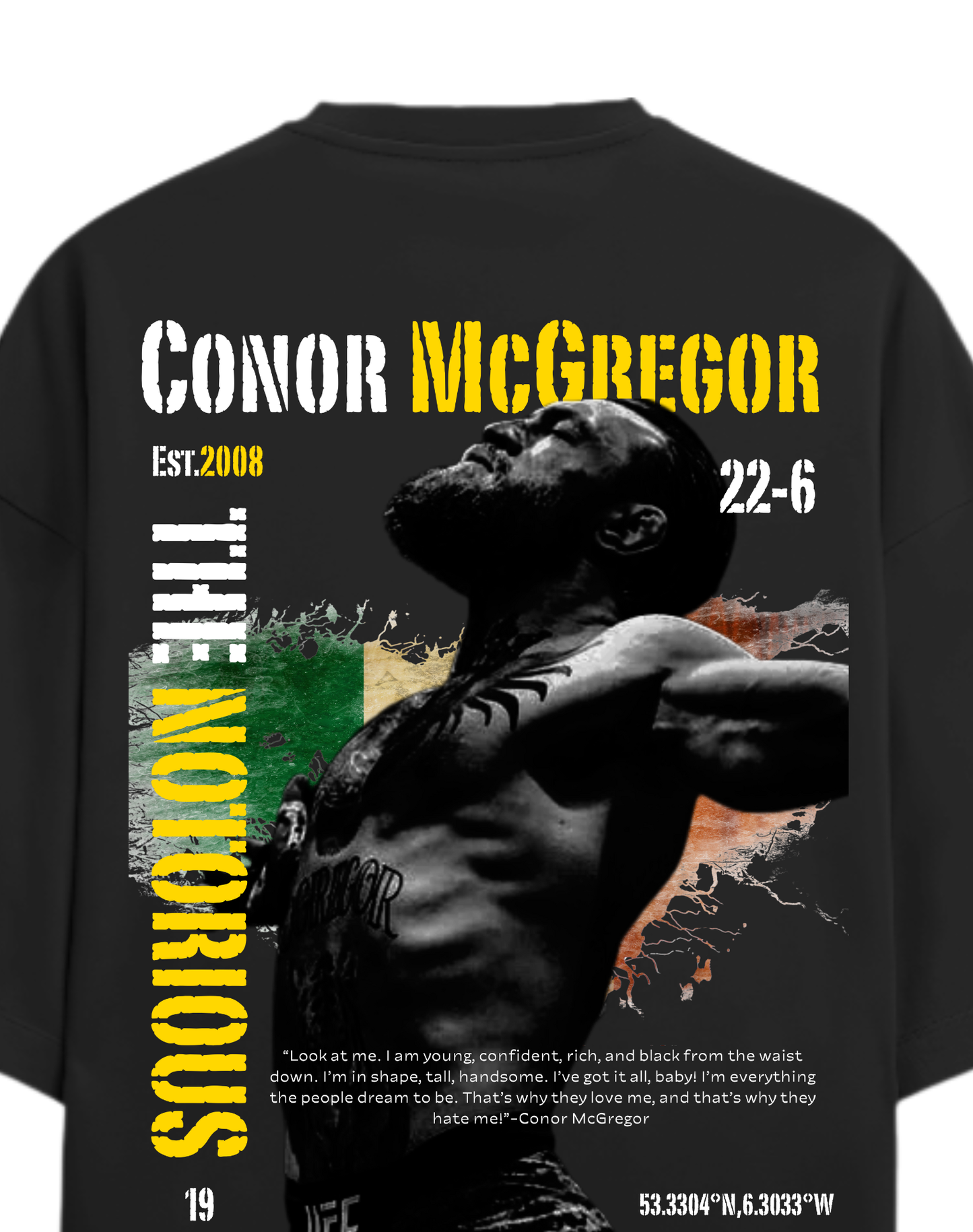 EMINENT MCGREGOR TEE [UNISEX] OVERSIZED