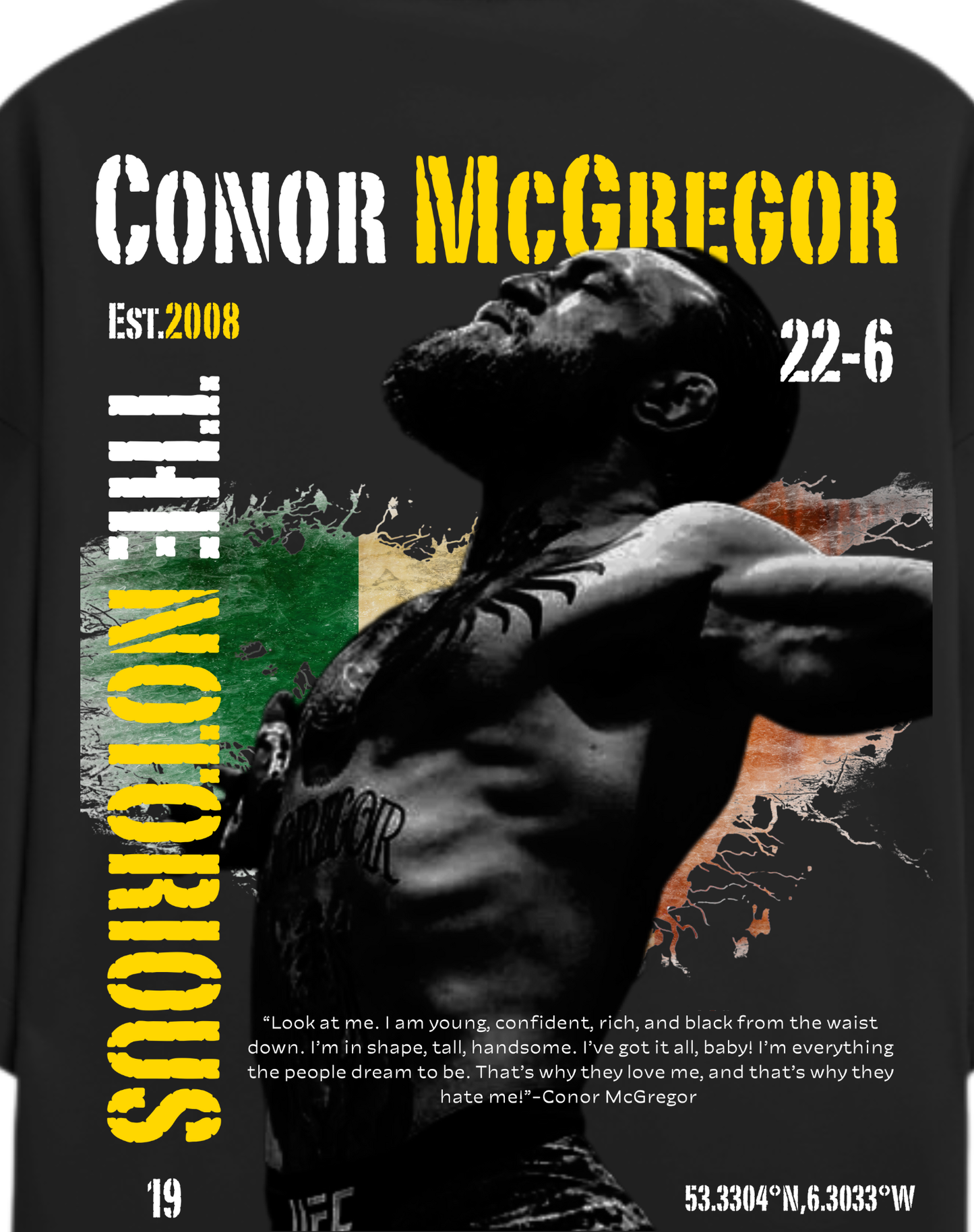 EMINENT MCGREGOR TEE [UNISEX] OVERSIZED