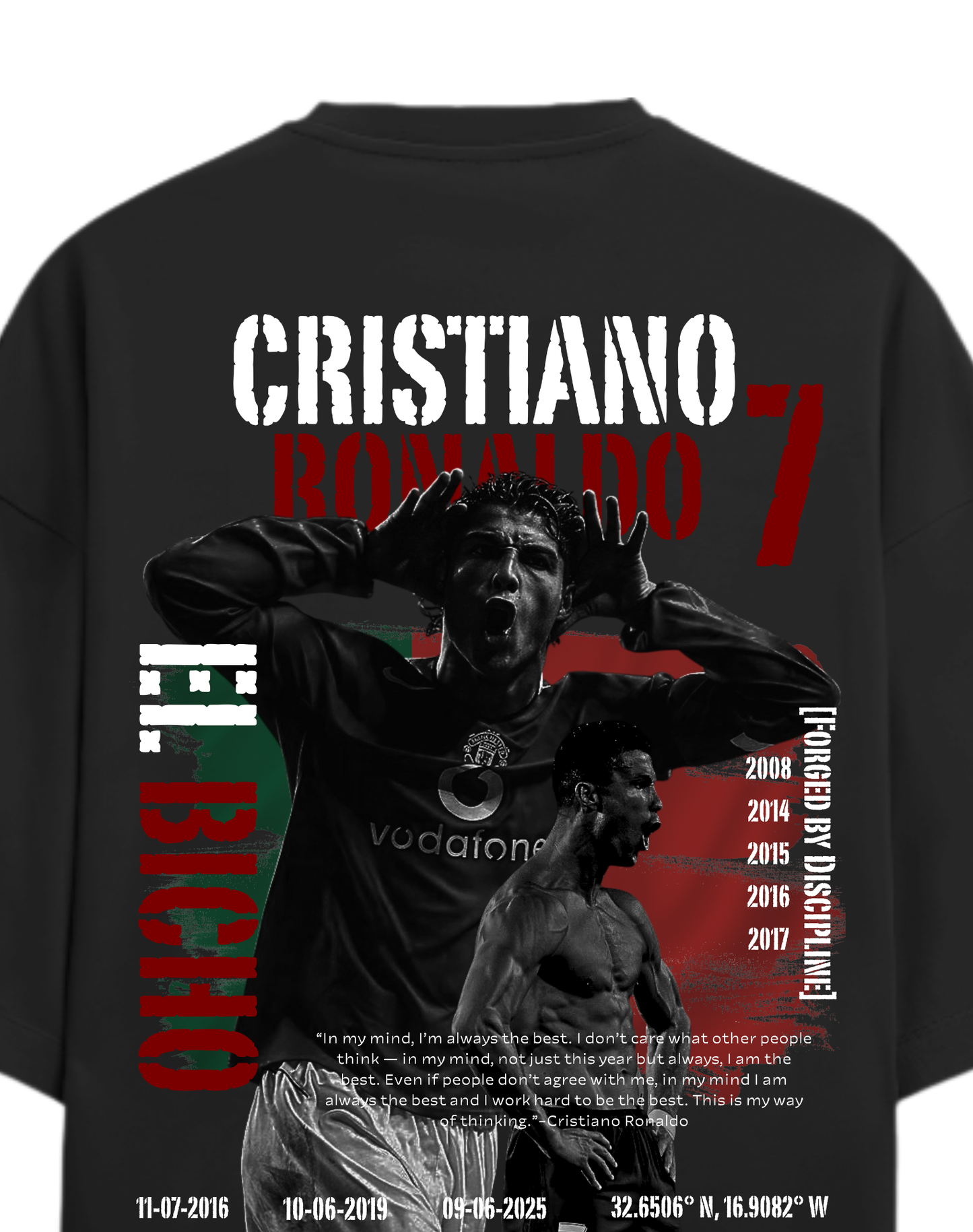 EMINENT CRISTIANO TEE [UNISEX] OVERSIZED