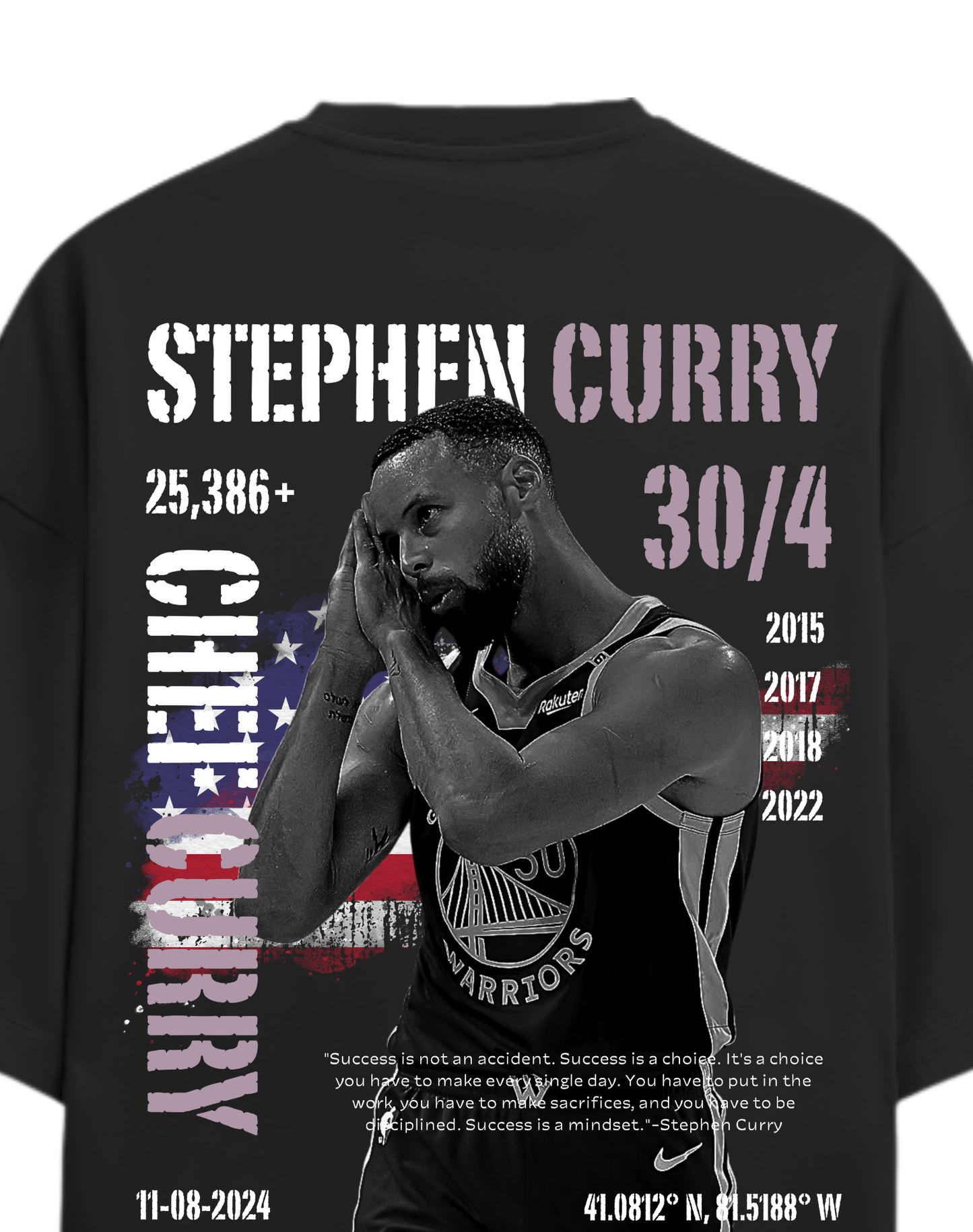 EMINENT STEPHEN CURRY TEE [UNISEX] OVERSIZED