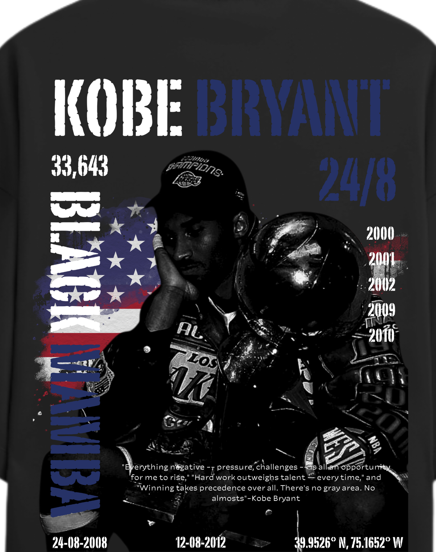 EMINENT KOBE BRYANT TEE [UNISEX] OVERSIZED