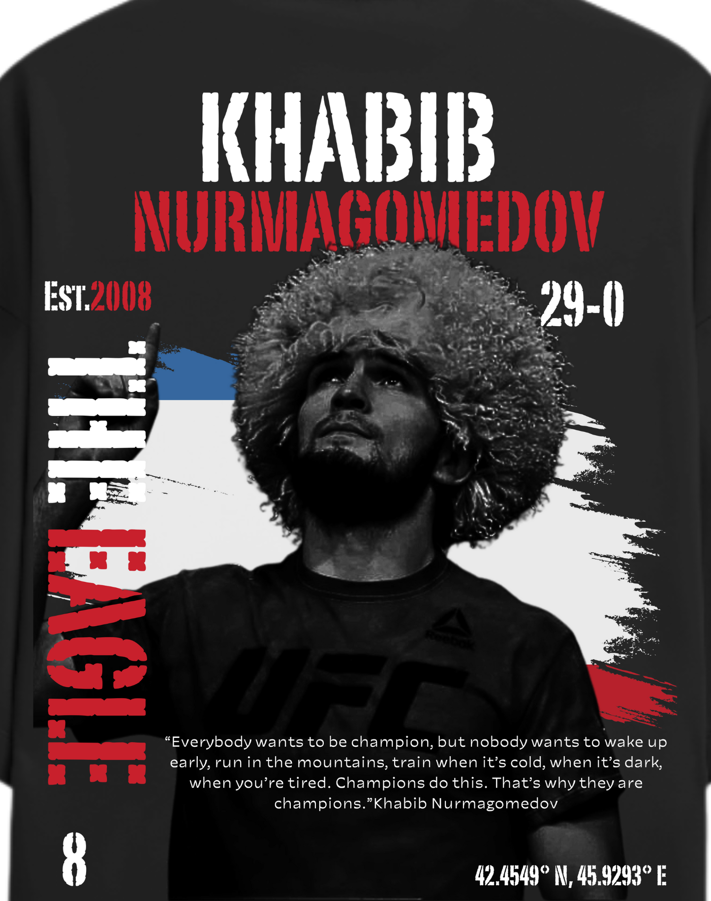 EMINENT KHABIB TEE [UNISEX] OVERSIZED